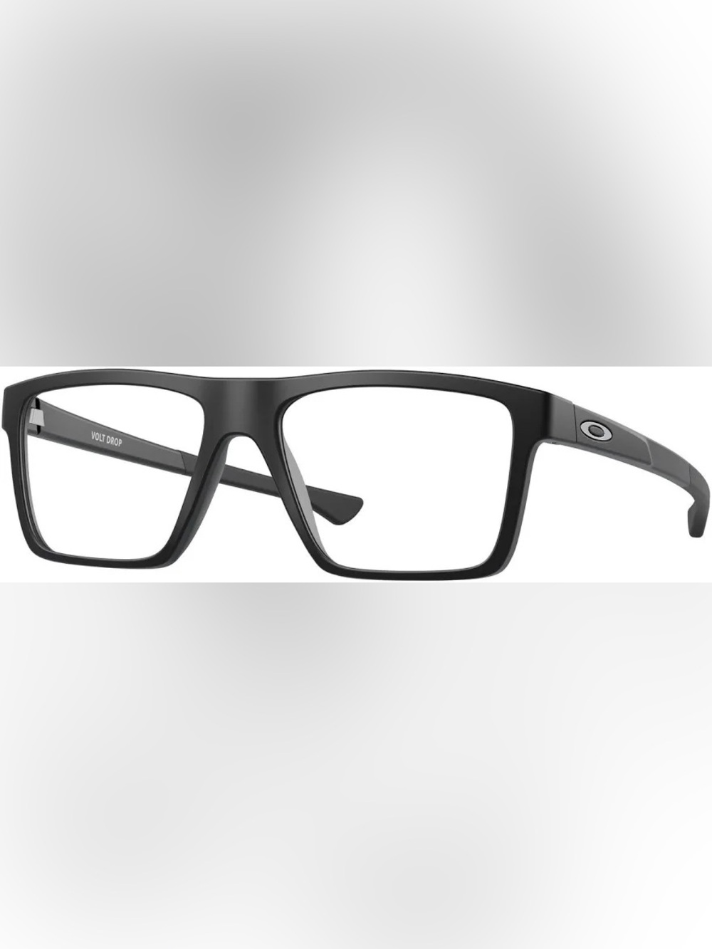Oakley Volt Drop Matte Black Rectangular Eyeglass Frames
